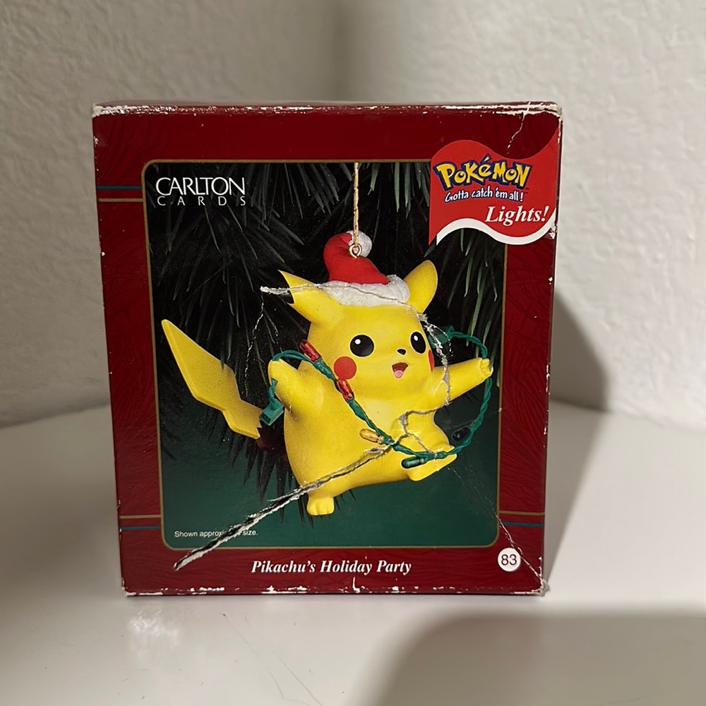 Pokémon Pikachu Christmas ornament